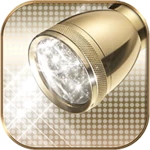 powerful led flashlight app android application logo